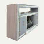 Mueble Para Televisión Clásico con Espejo