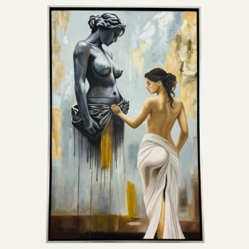 Cuadro Decorativo al Óleo Mujer
