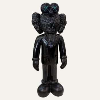 Figura Estilo KAWS | Dior Elegante | Negra | Alto Brillo