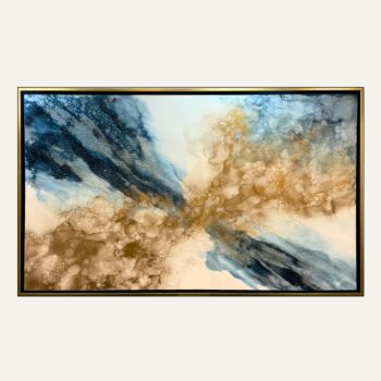 Cuadro Decorativo Abstracto al Óleo