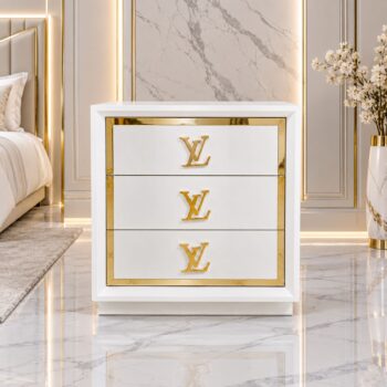 Buró Elegante Alto Brillo LV