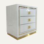 Buró Modelo Doble C – Elegante de Lujo con Acabado en Alto Brillo