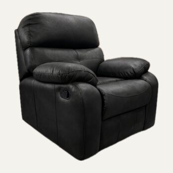 Sillón Reclinable Individual Negro Tipo Reposet Cómodo