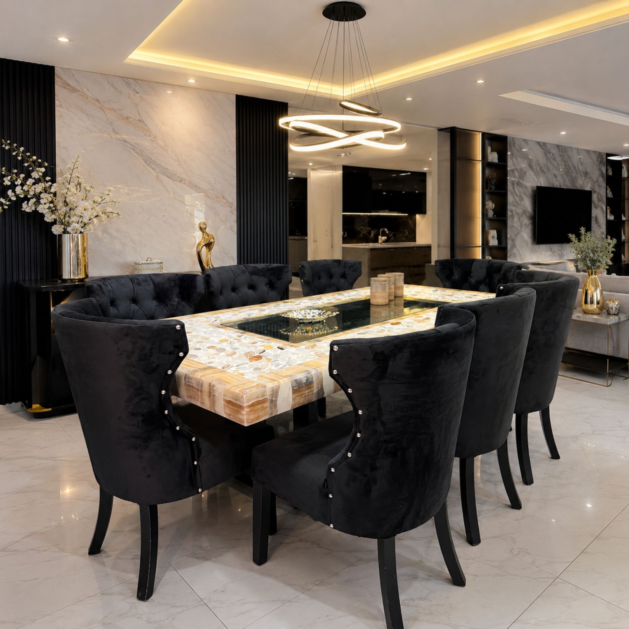 Comedor Onyx Stone